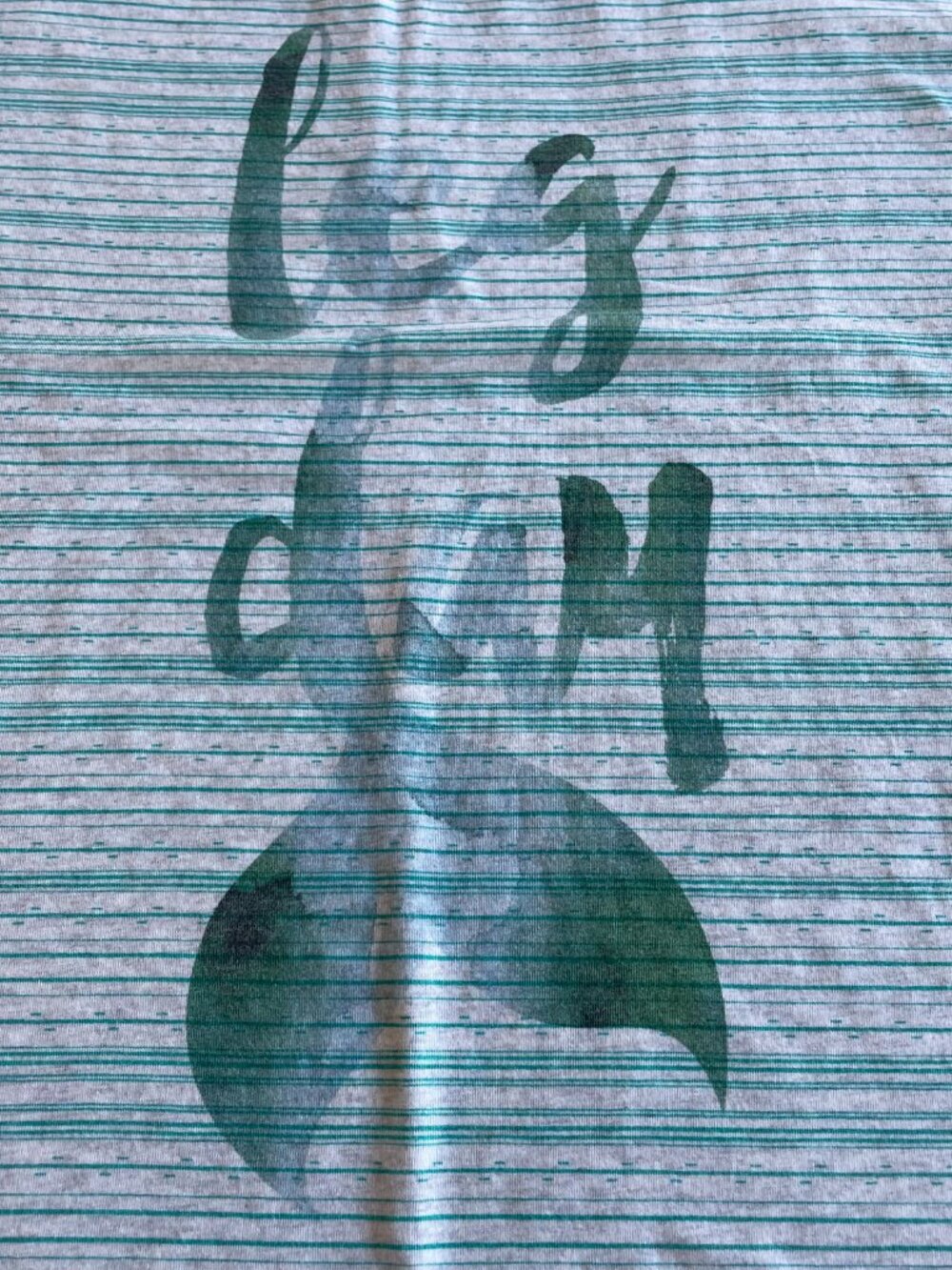 Entire Closet $5! Raw Threads Organic Cotton/Bamboo Mermaid Leg Day Athletic - Picture 3 of 9